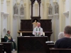 Fr. Nigel addressing the congregation