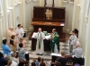 Exuberant applause for Fr. Nigel