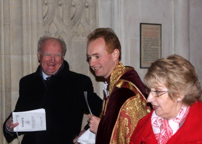 Installation of Cannon Pastor Vernon.